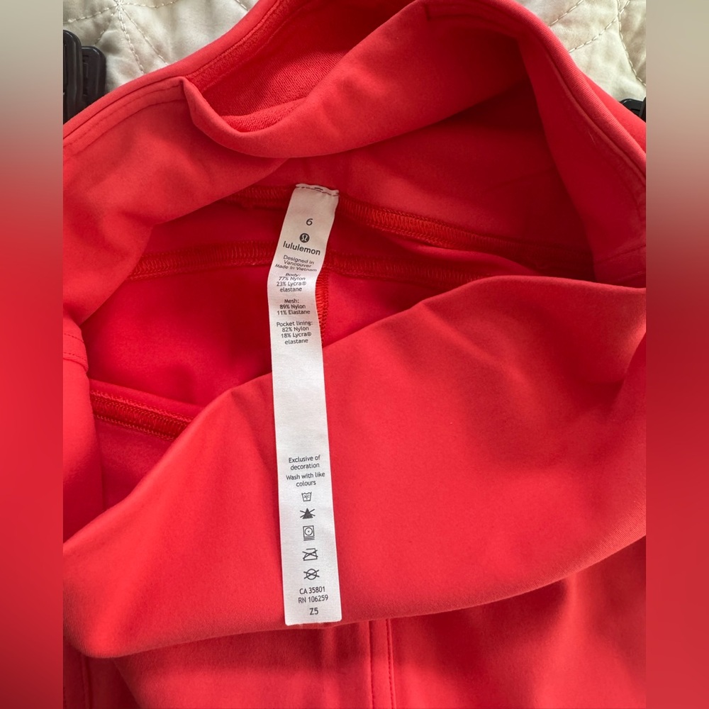Lululemon Mastered Motion High-Rise Tight 28” Thermal Red - Picture 9 of 16